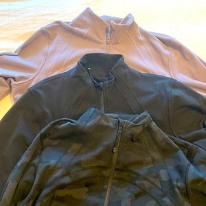 Like New! Three Lululemon define jackets